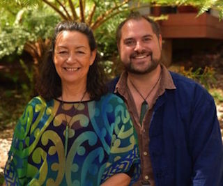 Wikitoria Oman and Timoti Bramley of Rotorua guided tours