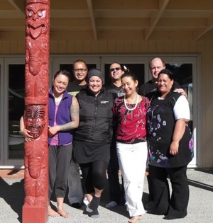 Taheke Marae Maori Healing Workshop Attendees